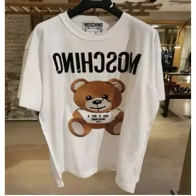 Moschino Moschino Teddy Bear Graphic White T-Shirt White - 1