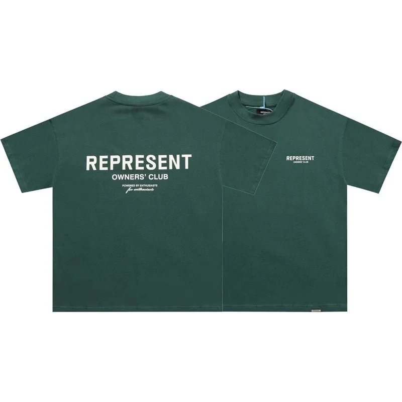 Represent Represent Owners Club Classic Green T-Shirt Green - 1