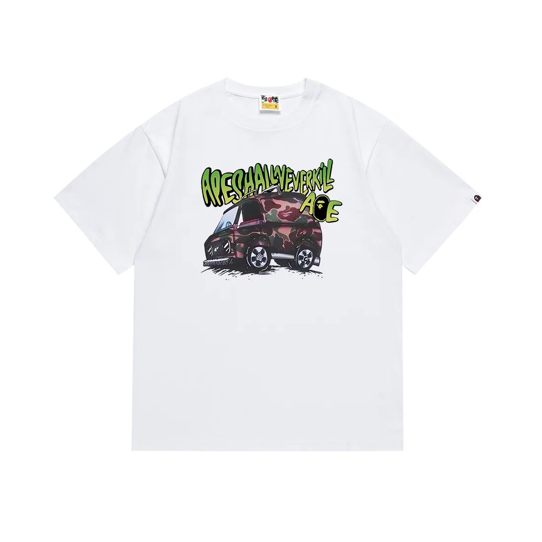 A Bathing Ape BAPE Ape Shall Never Kill White T-Shirt White - 1