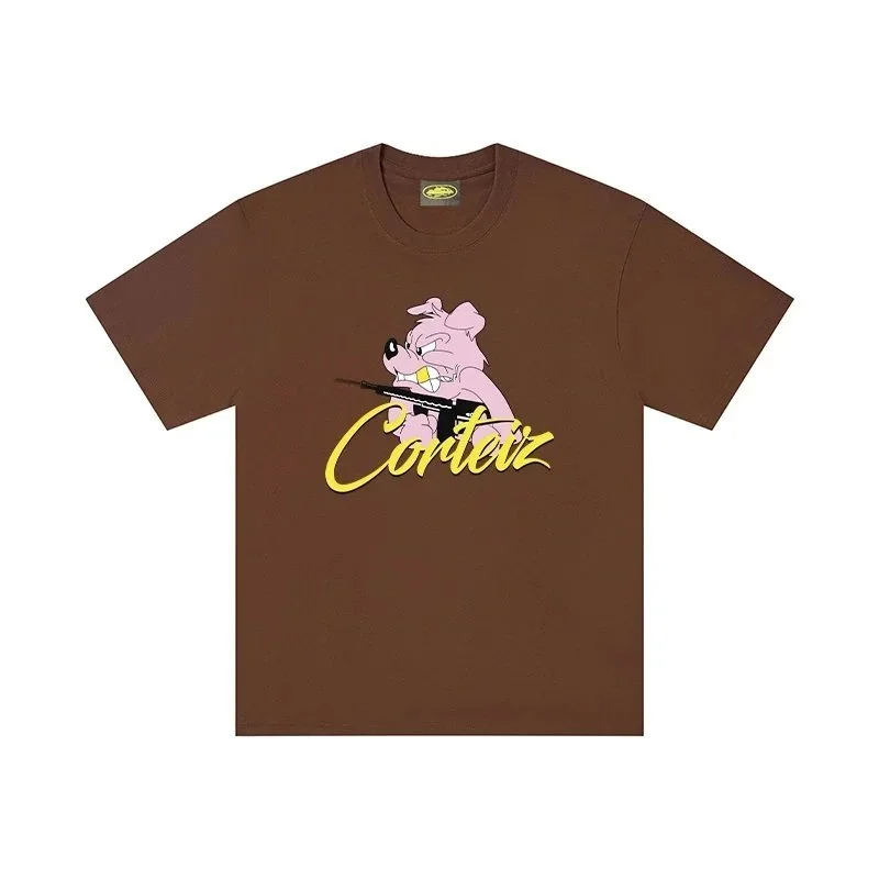 Corteiz Corteiz RTW Brown Bear T-Shirt Brown - 1