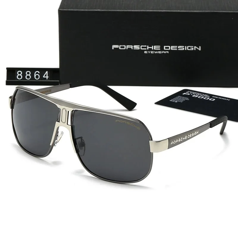 Porsche Design Porsche Design P 8000 8864-B Sunglasses Black - 1