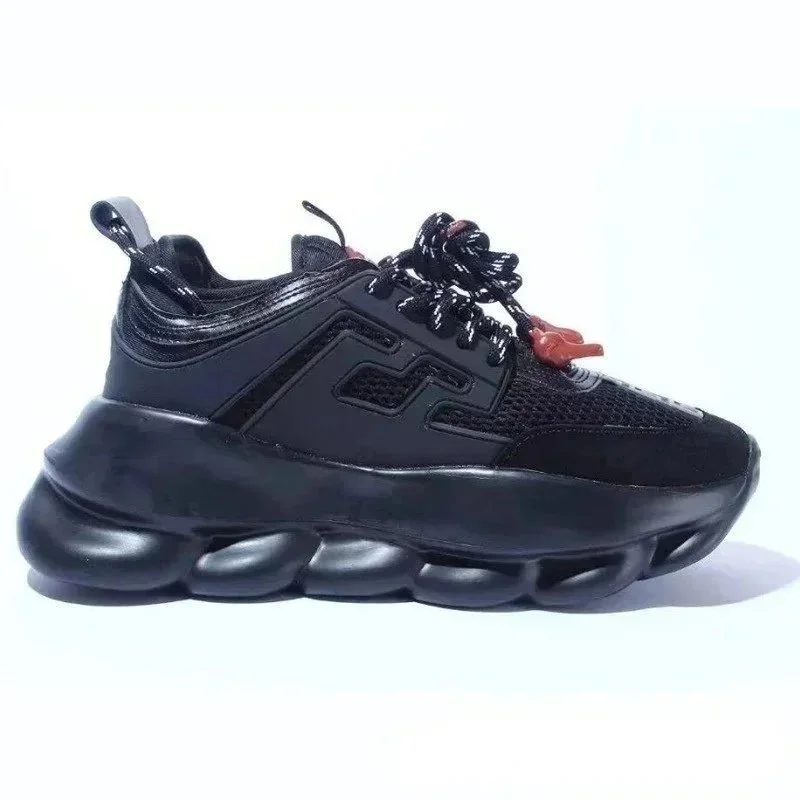 Fendi Fendi Fendit Black/Red Chunky Sneakers Black