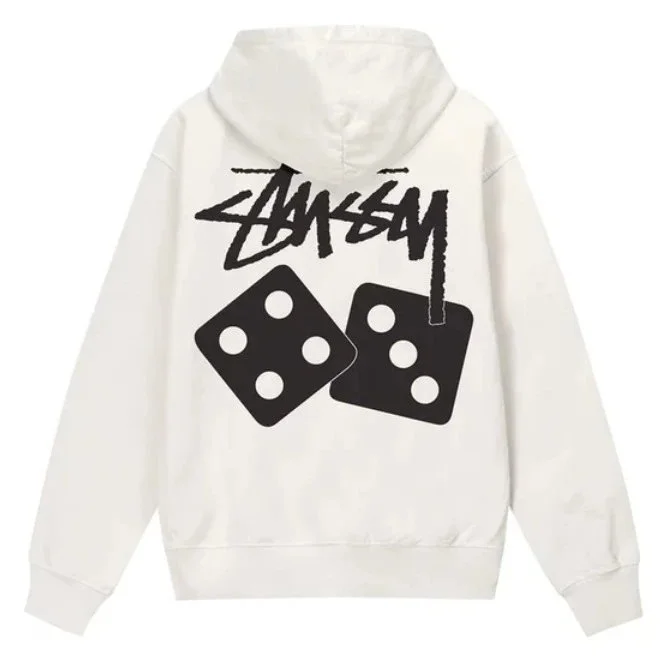 Stussy Stussy Stüssy Dice Hoodie White White - 1