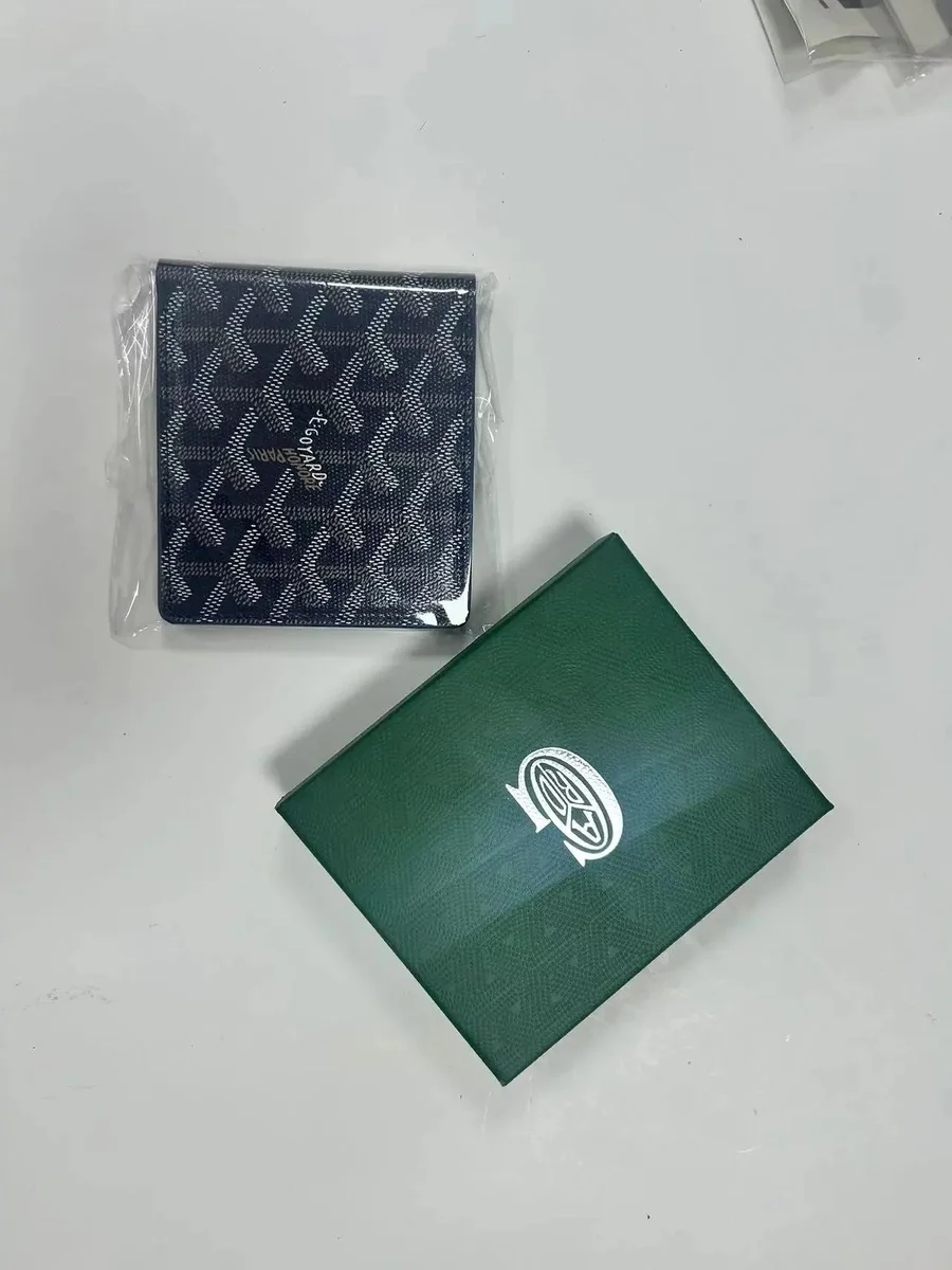 Goyard Goyard Monogram Wallet Navy Navy - 1
