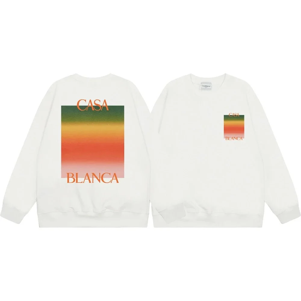 Other Casa Blanca CB-28 Color Block Sweatshirt White - 1