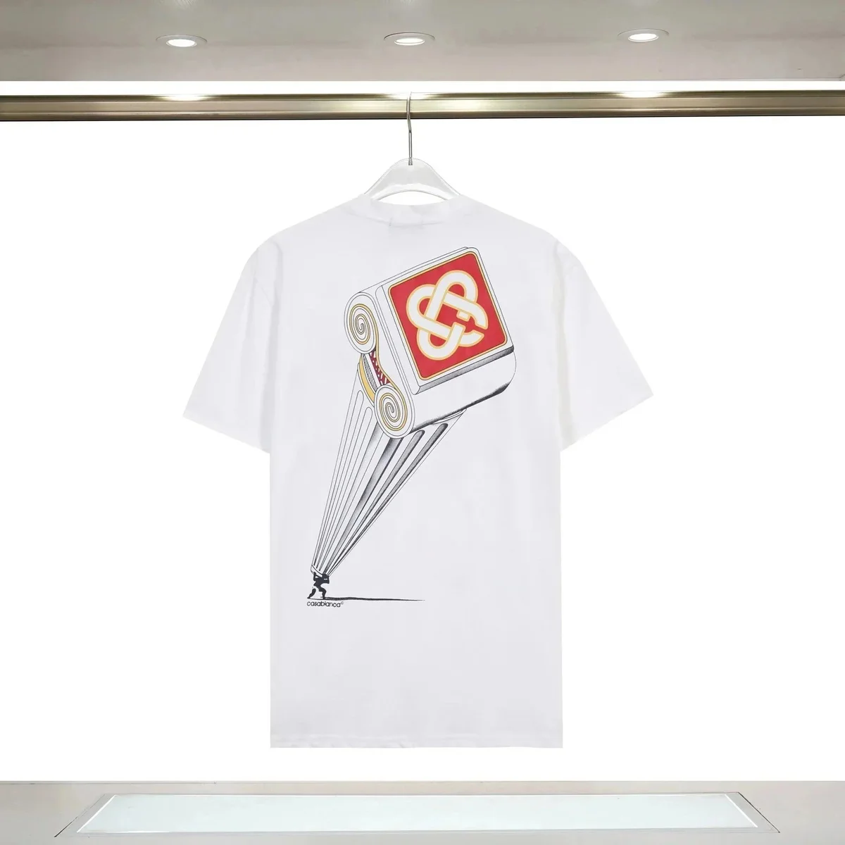 Casablanca Casablanca Tennis Club White Graphic T-Shirt White - 1