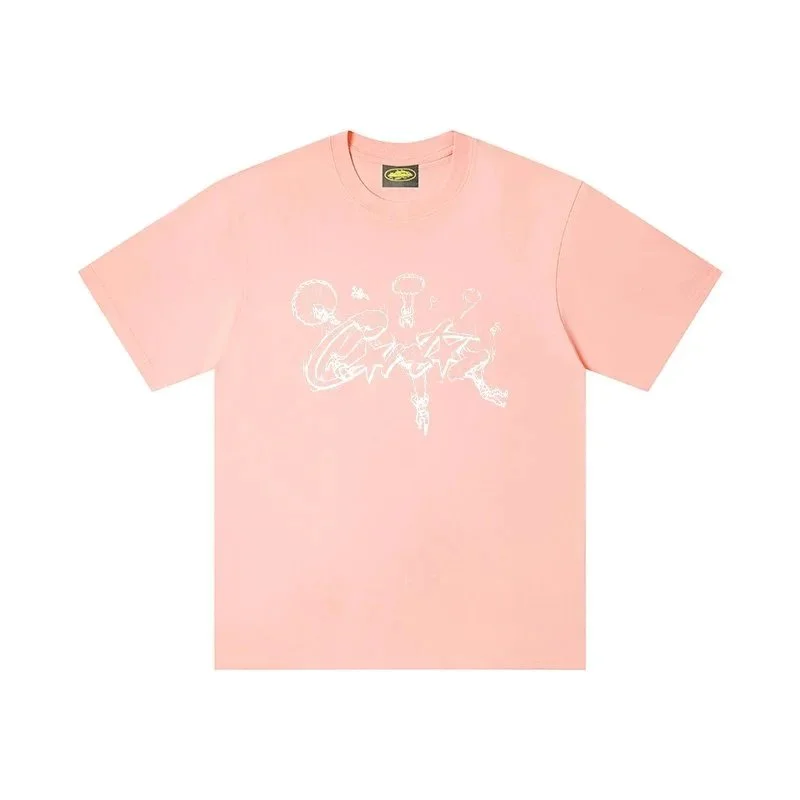 Other Unisex Peach 'Cactus Jack' Graphic T-Shirt Pink - 1