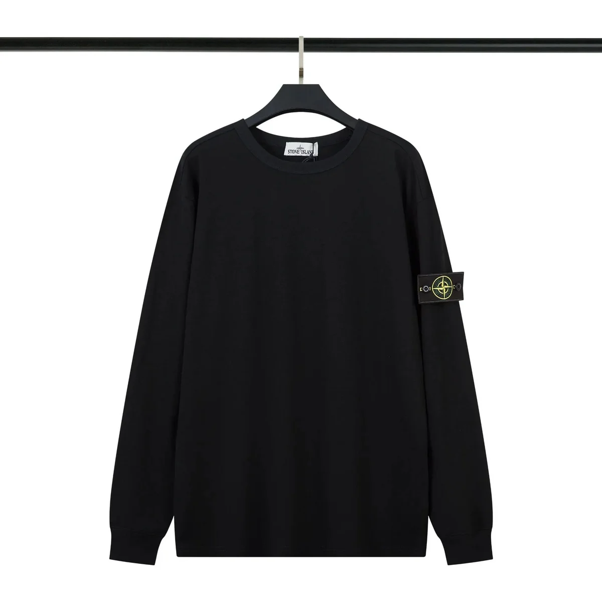 Stone Island Stone Island 68-15 Black Long Sleeve T-Shirt Black