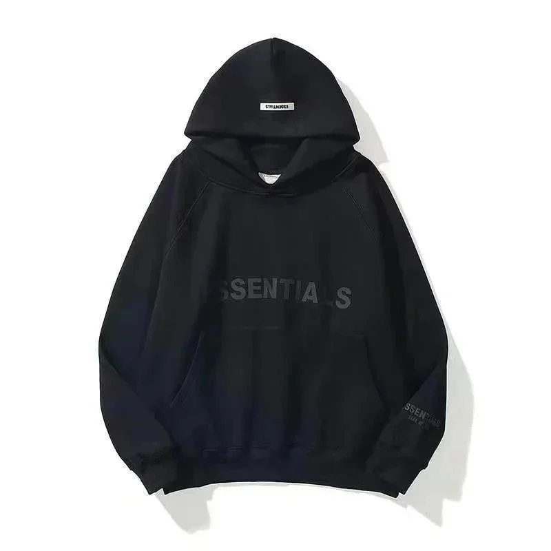 Fear of God Fear of God Essentials Black Hoodie Black - 1
