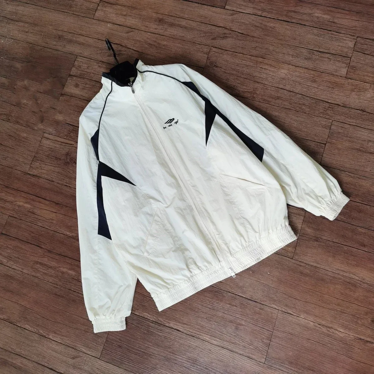 Other White Top White & Black Track Jacket White - 1