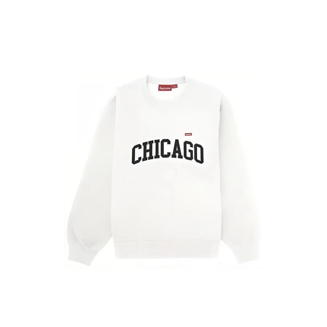 Supreme Supreme Box Logo Chicago White Sweatshirt White