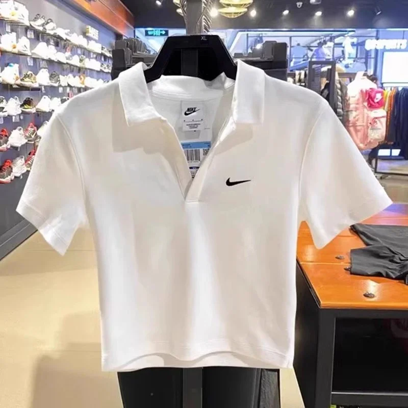 Nike Nike White Polo Shirt White