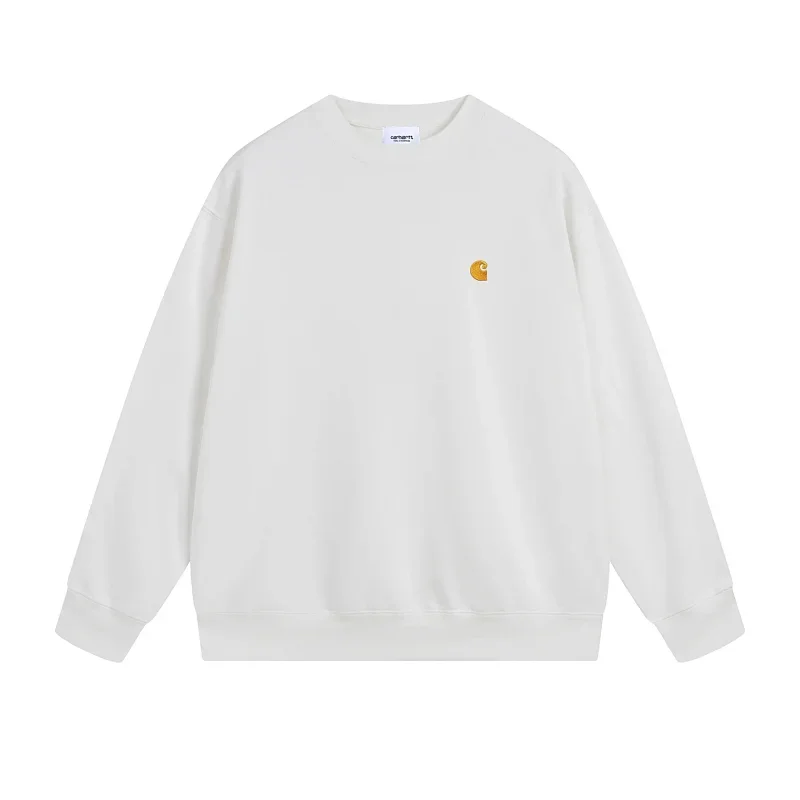 Carhartt Carhartt White Classic Logo Sweatshirt White