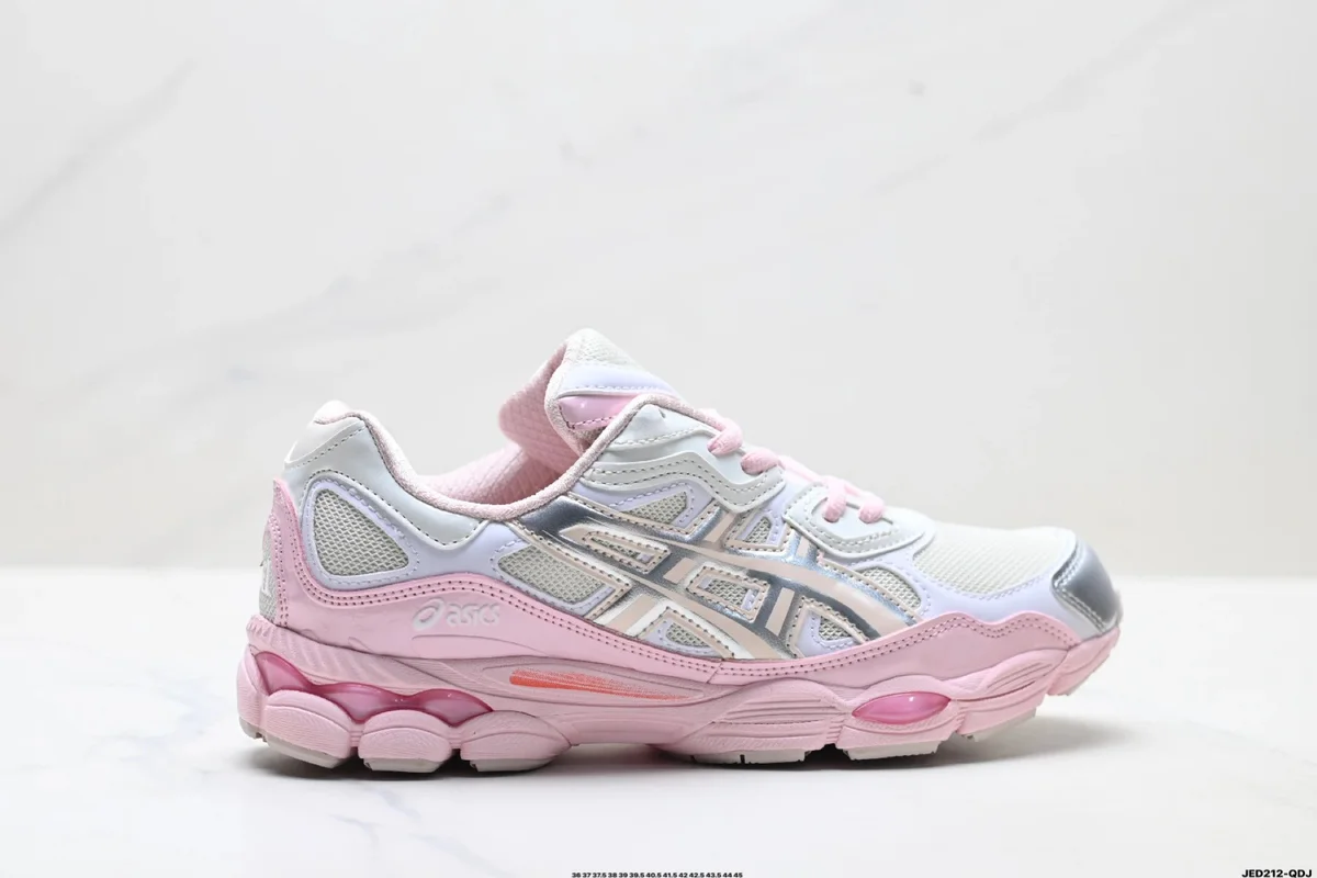 ASICS ASICS GEL-NIMBUS 24 Silver Pink Sneakers Silver - 1