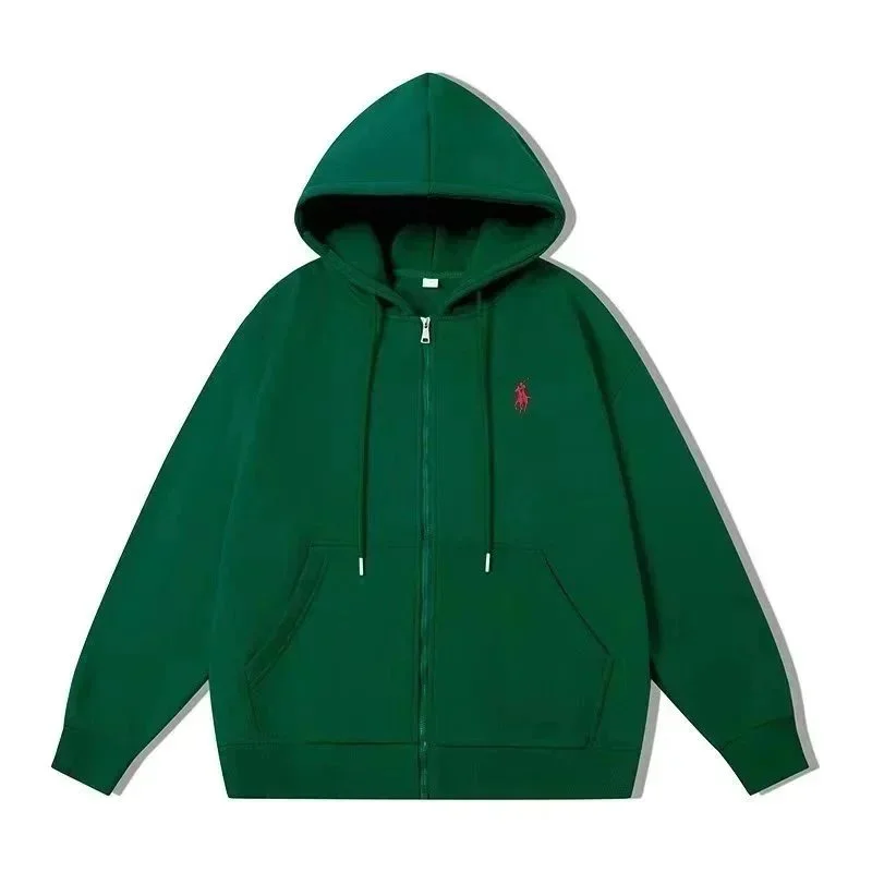 Polo Ralph Lauren Polo Ralph Lauren Green Zip-Up Hoodie QS17 Green - 1