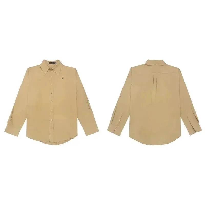 Polo Ralph Lauren Polo Ralph Lauren Classic Logo Khaki Button-Up Shirt Multicolor - 1