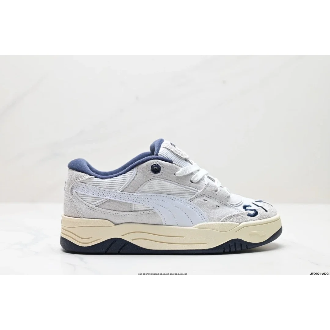 Puma Puma Suede Classic Sail/Blue Sneakers White