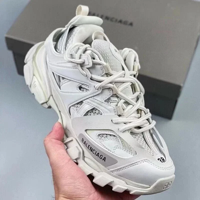 Balenciaga Balenciaga Track 3.8 White Sneakers White - 1