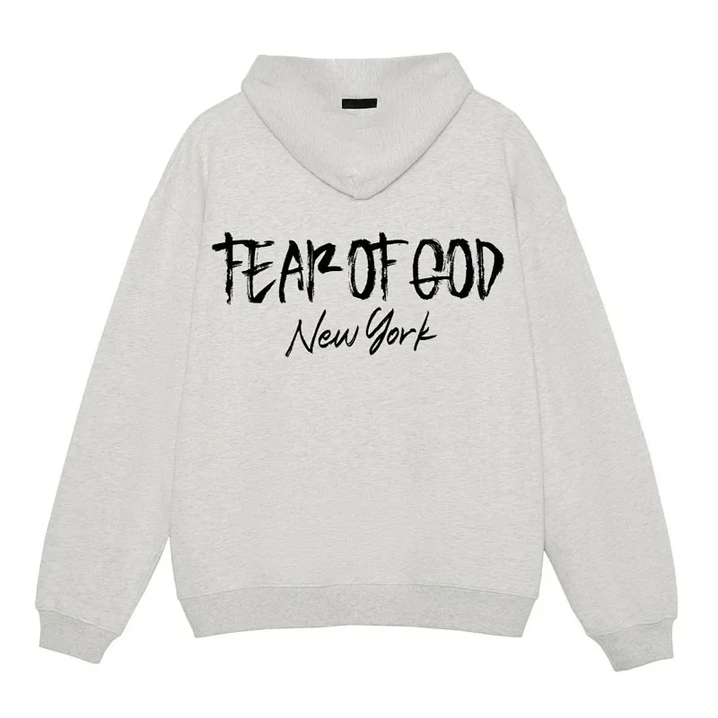 Fear of God Fear of God Essentials Hoodie Grey New York Grey - 1