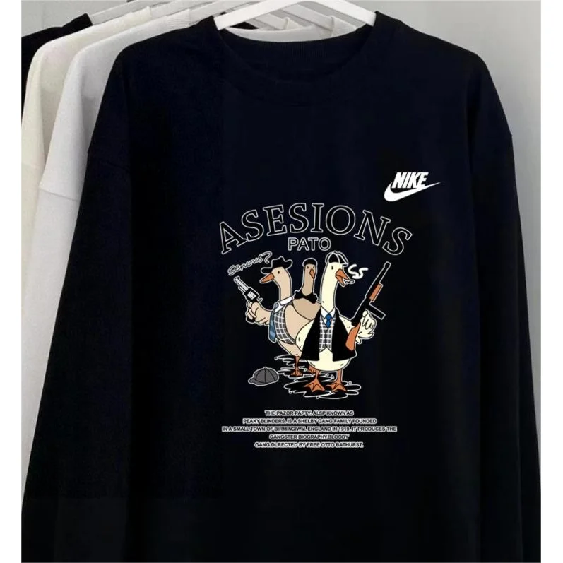 Nike Nike Duck Gang Graphic Sweatshirt Black Black
