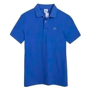Lacoste Lacoste Blue Crocodile Polo Shirt Blue - 1
