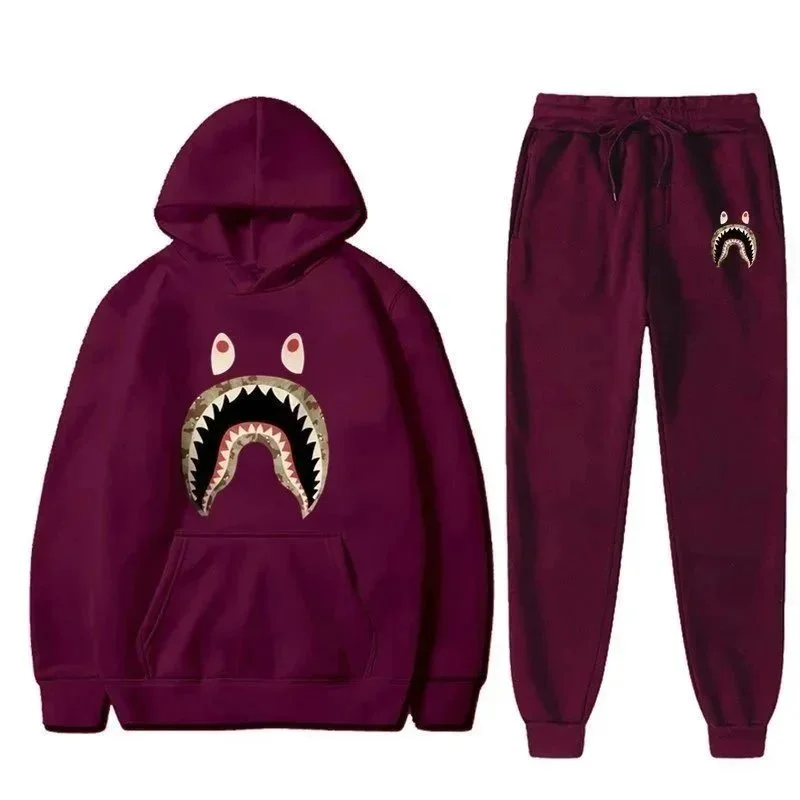 A Bathing Ape A Bathing Ape BAPE STA ABC Camo Shark Tracksuit Set Multicolor - 1