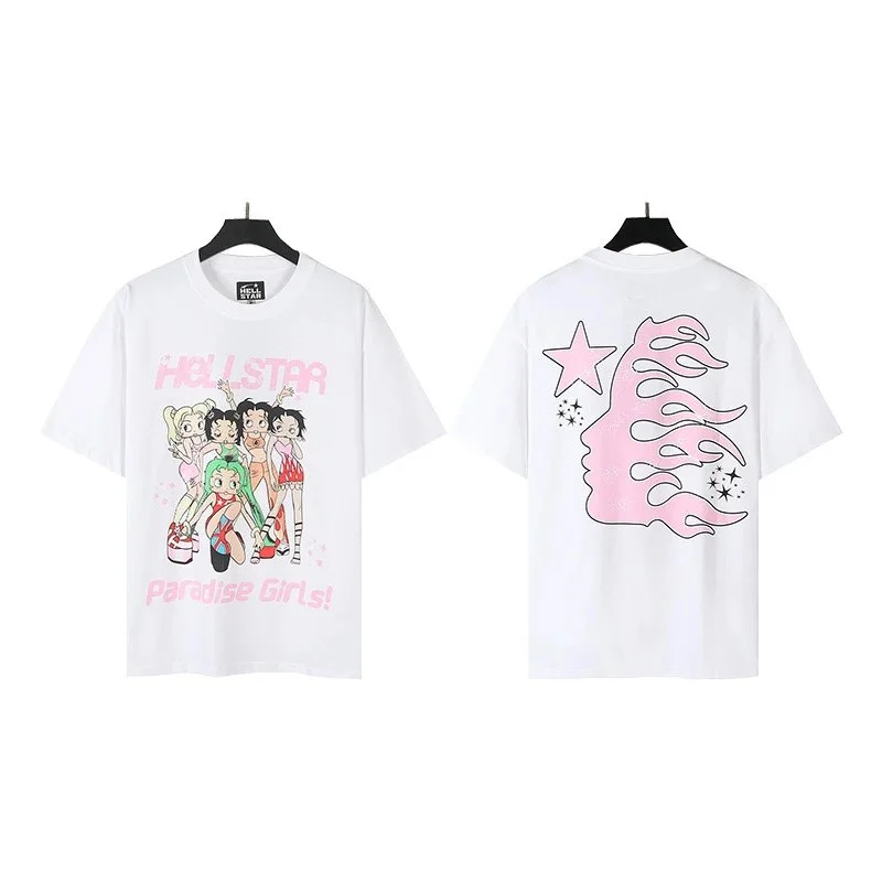 Hellstar Hellstar Paradise Girls! White T-Shirt White - 1