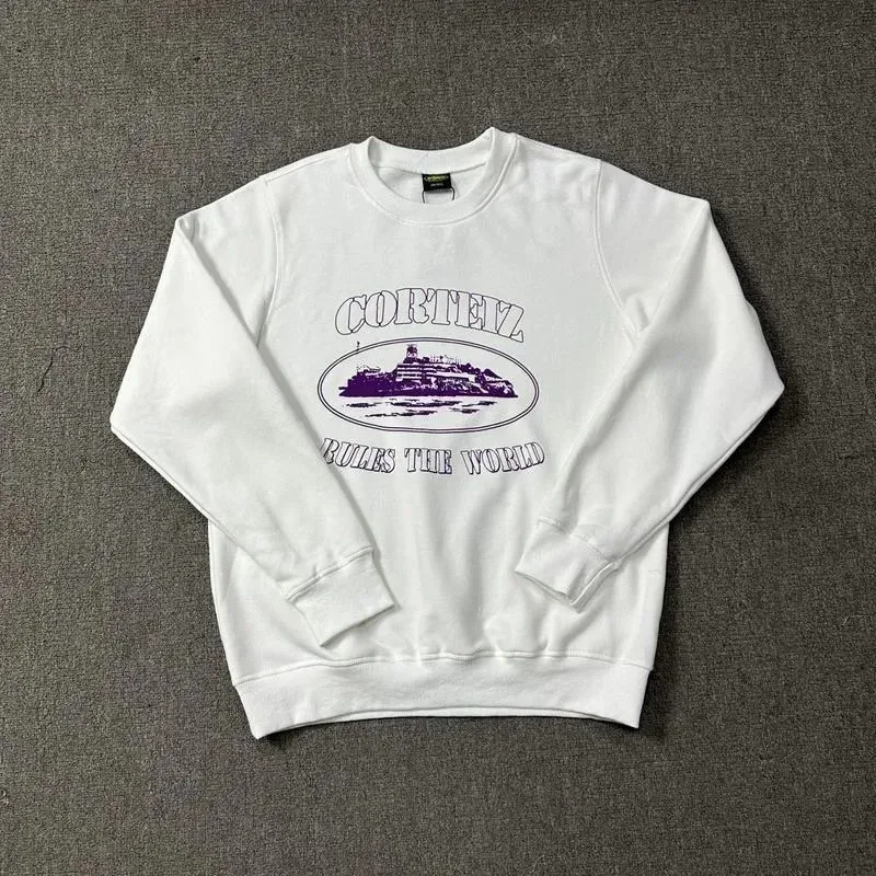 Corteiz Corteiz White/Purple Sweatshirt White