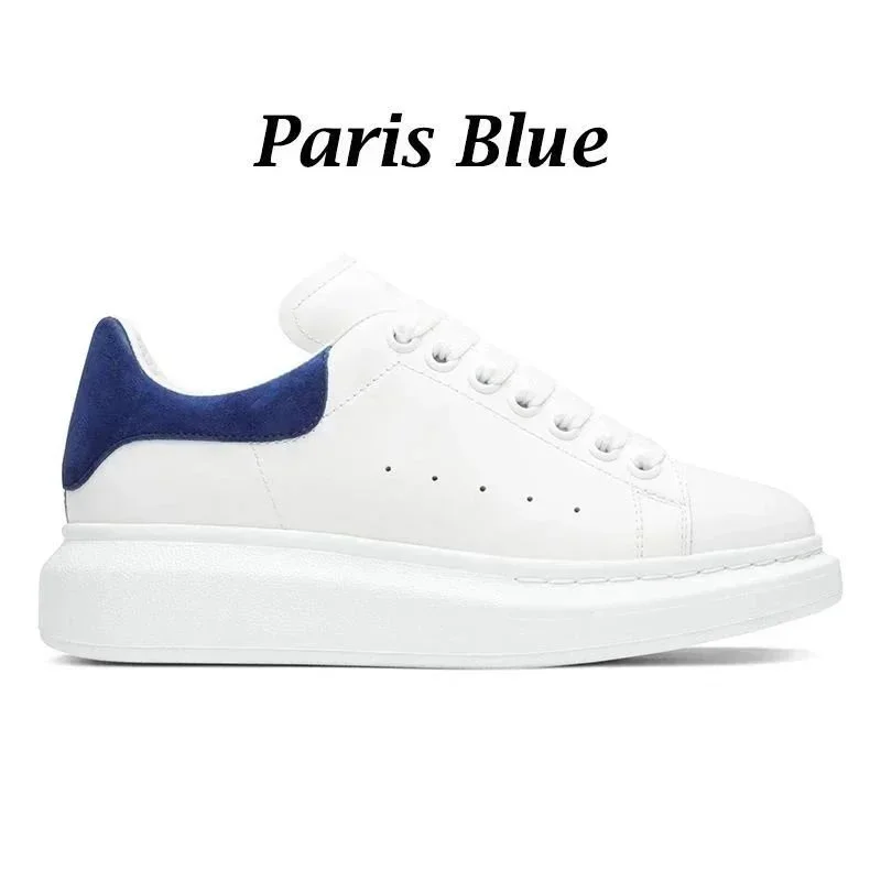 Alexander McQueen Alexander McQueen McQueen Oversized Paris Blue Sneakers Blue