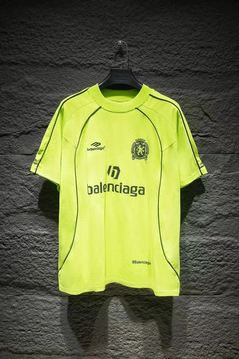 Balenciaga Balenciaga Neon Yellow T-Shirt Yellow - 1