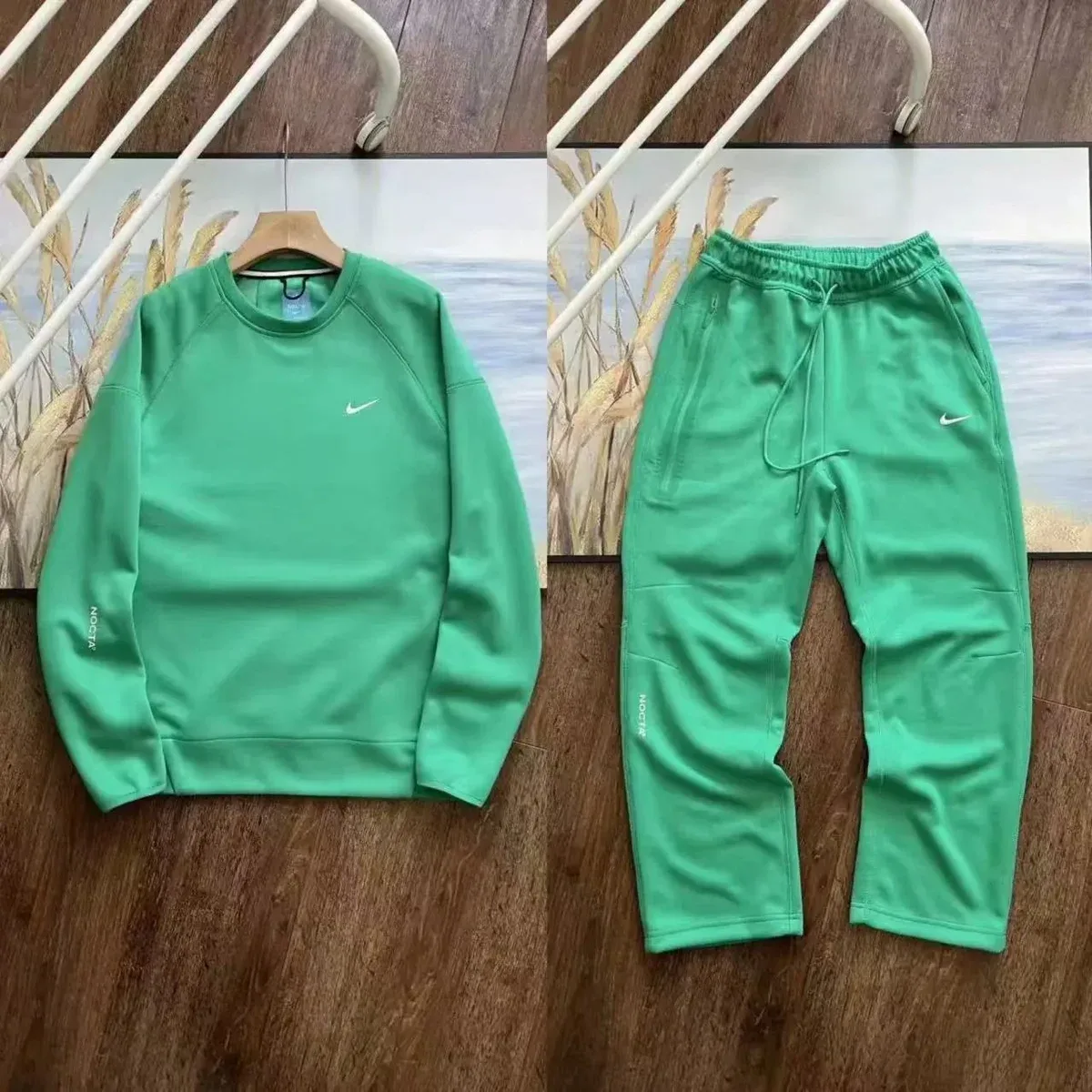Nike Nike Nocta Green Tracksuit Set Green