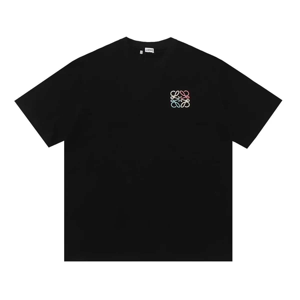 Loewe Loewe Anagram Black T-Shirt Black