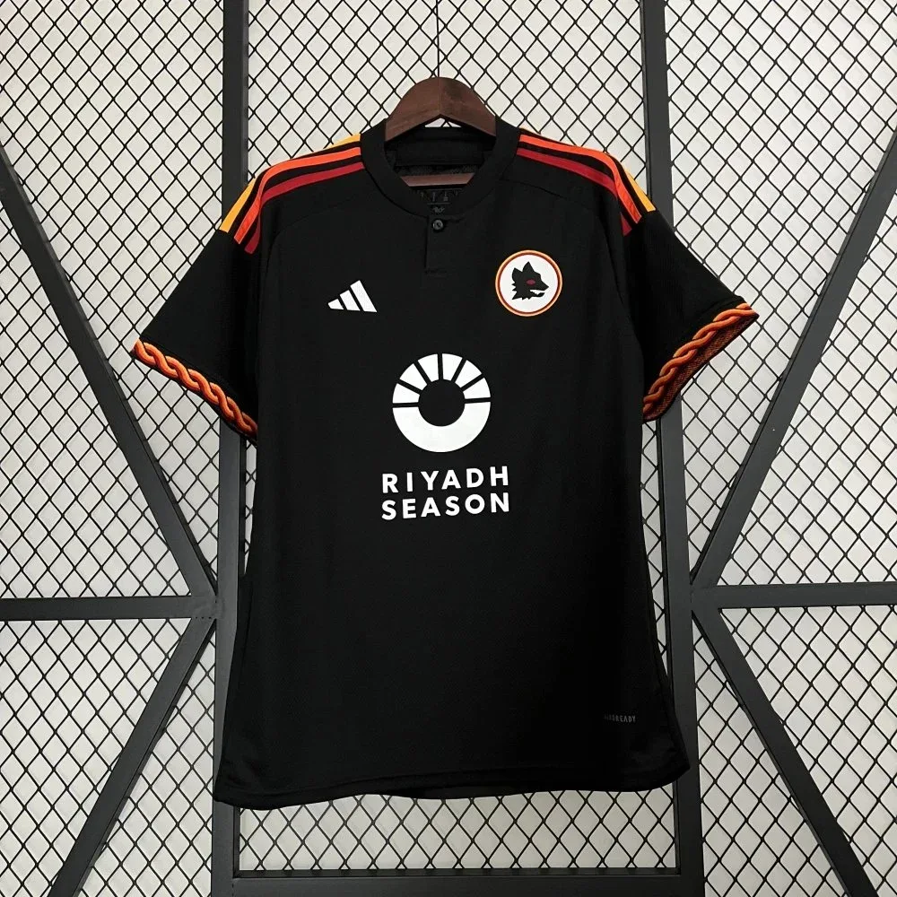 Adidas Adidas Black/Red/Yellow Soccer Jersey Black