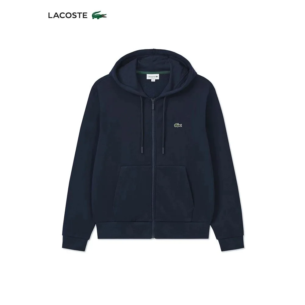 Lacoste Lacoste 20 Navy Full-Zip Hoodie Navy - 1