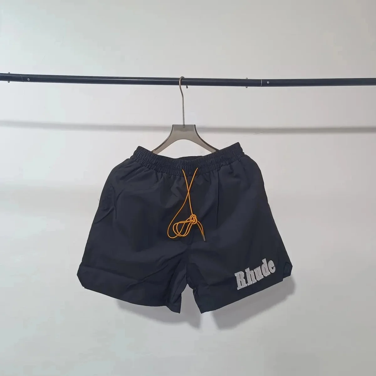 Rhude Rhude Navy Racing Shorts Navy - 1