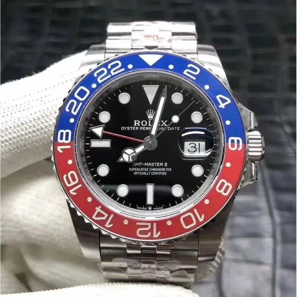 Rolex Rolex GMT-Master II Pepsi 40mm Watch Multicolor