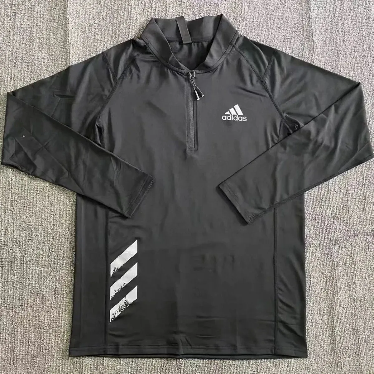 Adidas Adidas Classic Football Black T-Shirt Black - 1