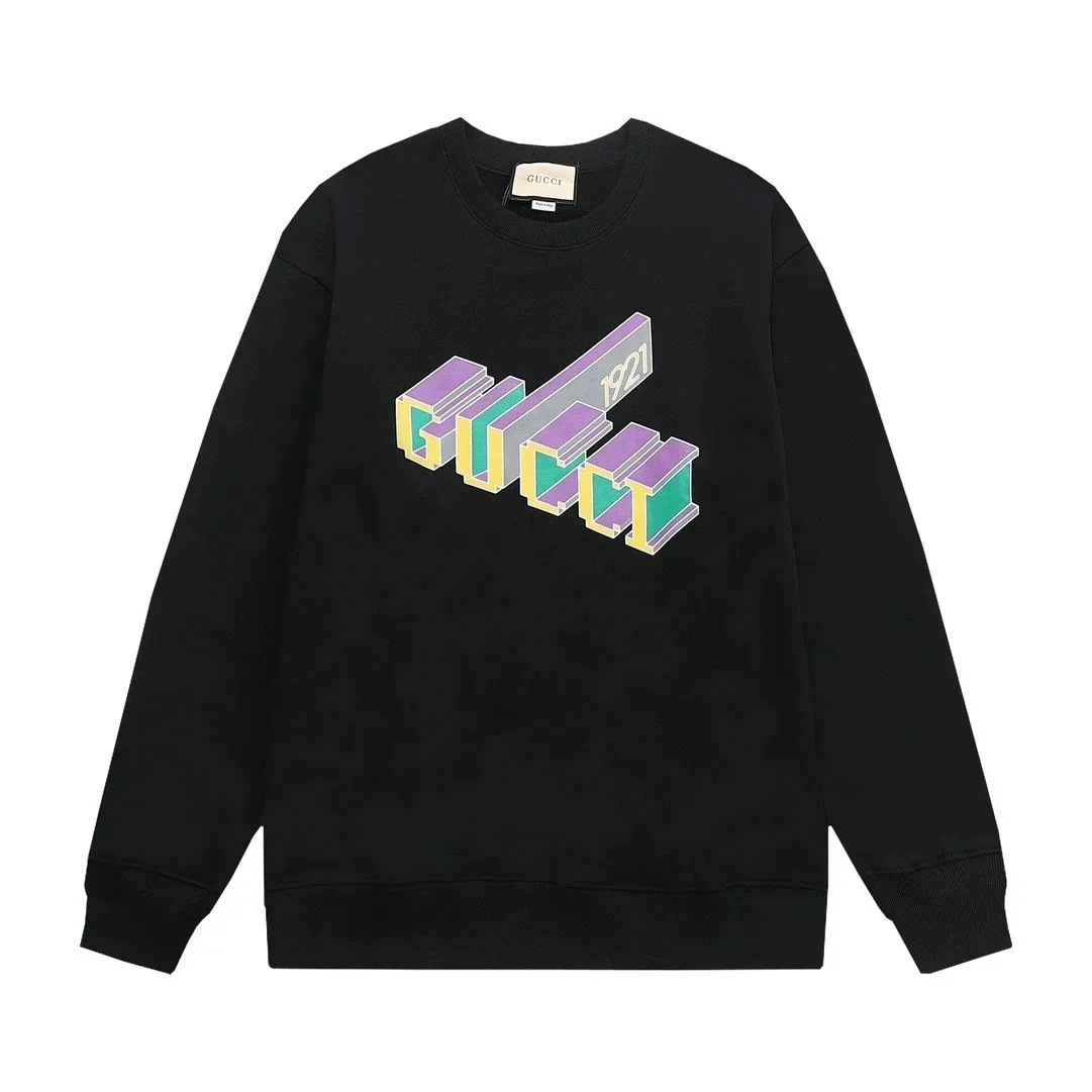 Gucci Gucci 3D Logo 1921 Black Sweatshirt Black