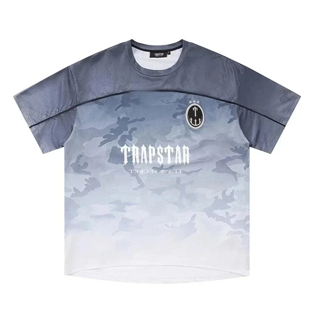 Trapstar Trapstar Camo Print T-Shirt 28*High Version T-Shirts Grey - 1