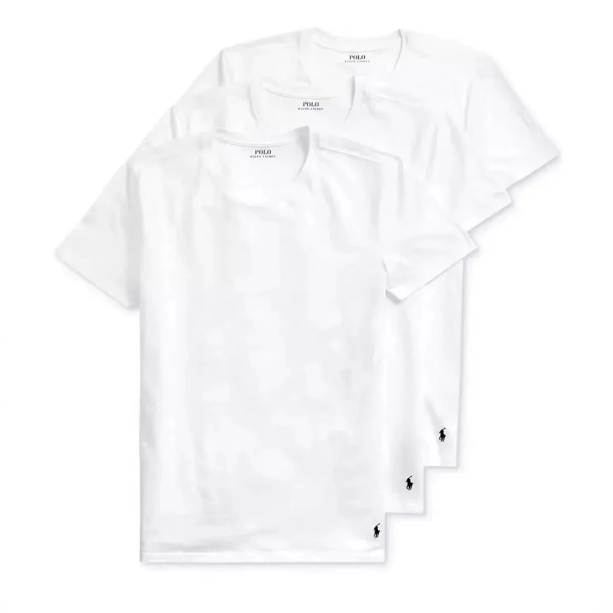 Polo Ralph Lauren Polo Ralph Lauren White Classic Logo T-Shirts White - 1