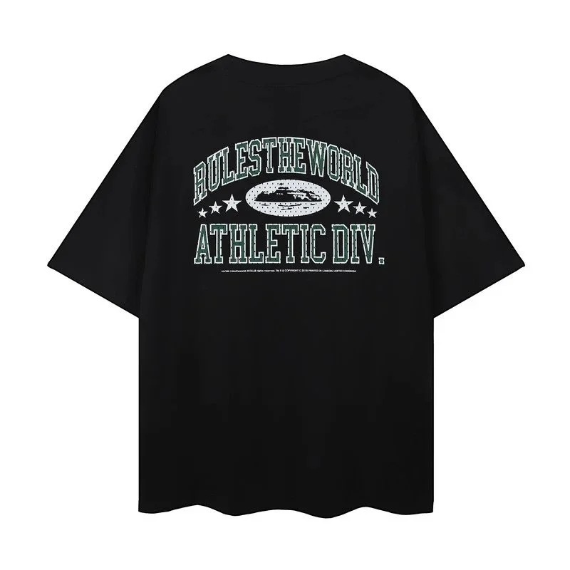 Other Black Rule the World Athletic Div. T-Shirt Black - 1