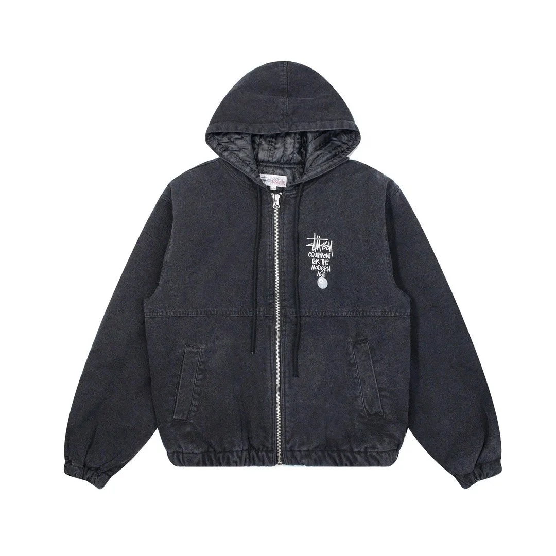 Stussy Stussy Stüssy Hoodie Jacket Black Black