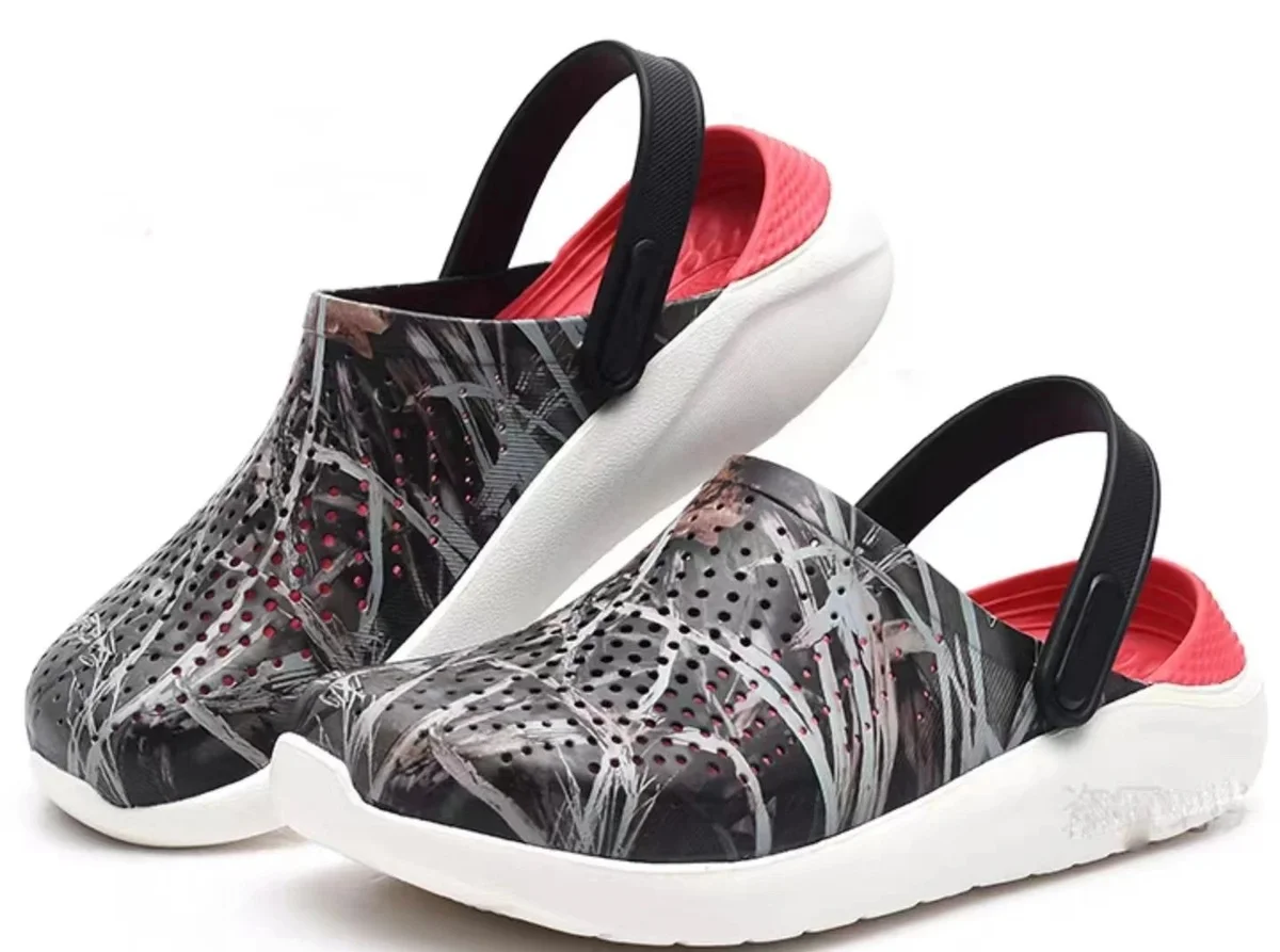 Crocs Crocs Classic Clog True Wood Black Red Black - 1