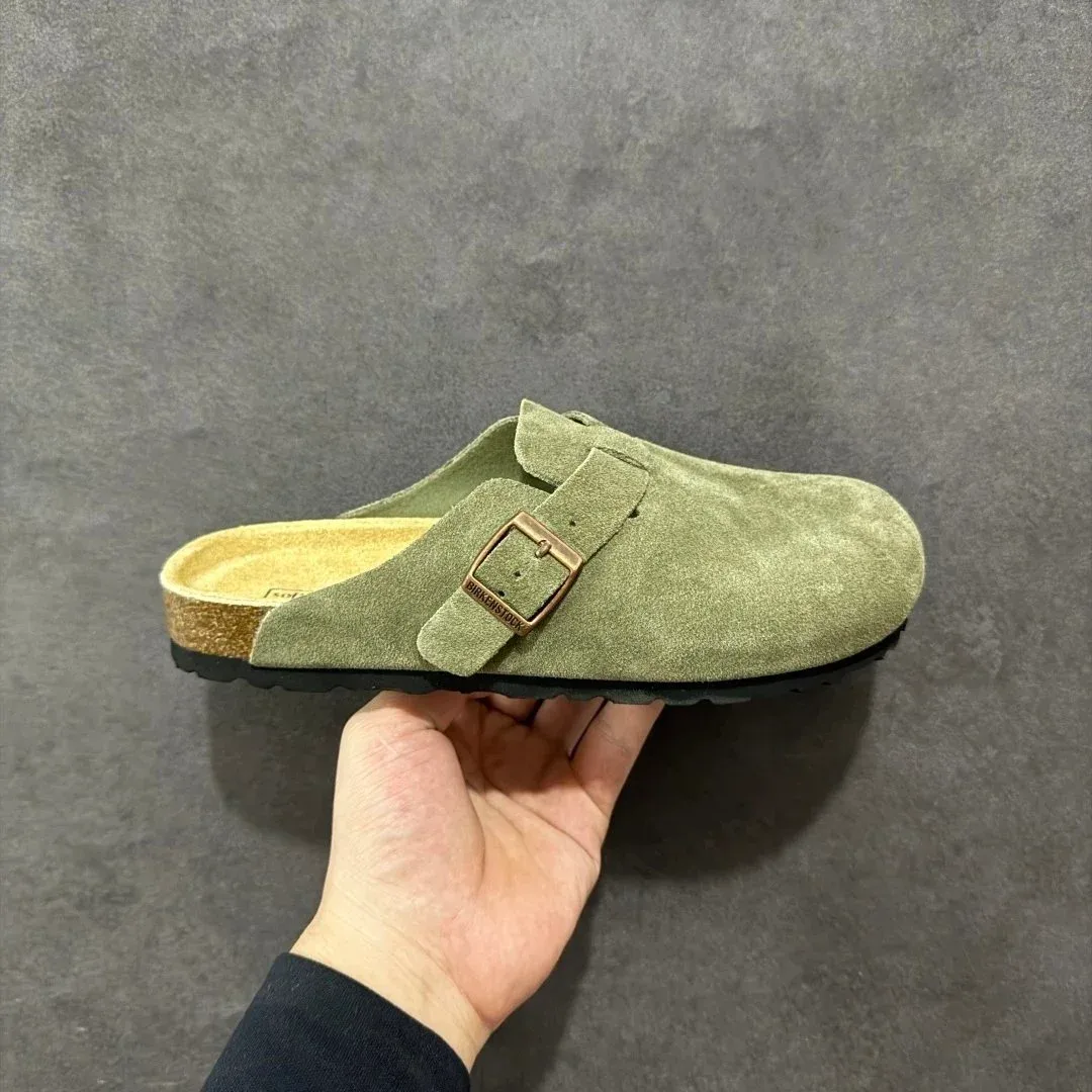 Birkenstock Birkenstock Arizona Olive Green Slip-On Clog Green