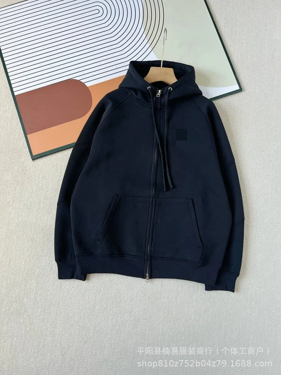 Other Black Zip-Up Hoodie Black - 1