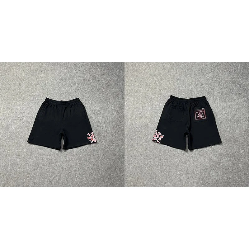 Other Black & Red Print Shorts Black - 1