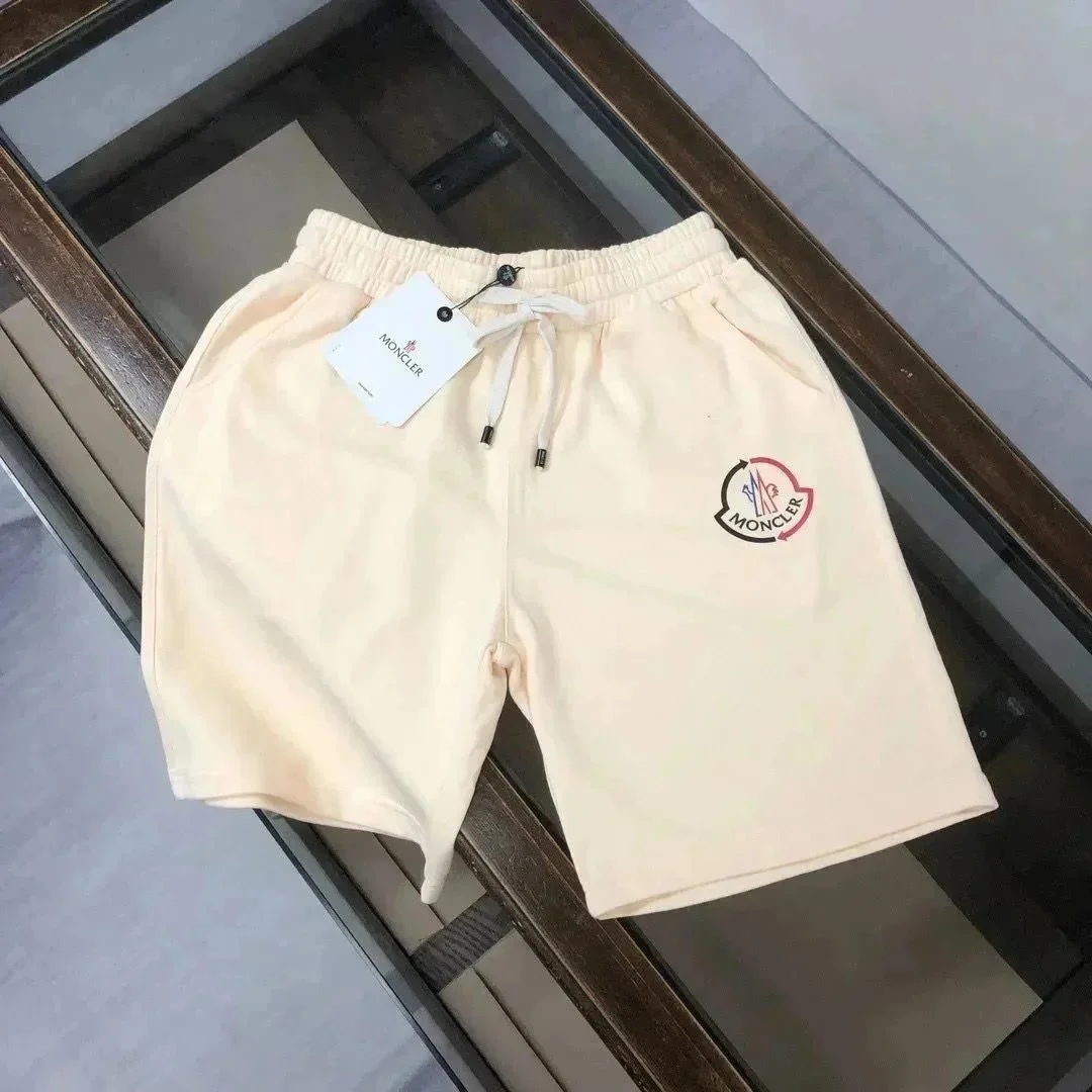 Moncler Moncler Peach Color Shorts Beige