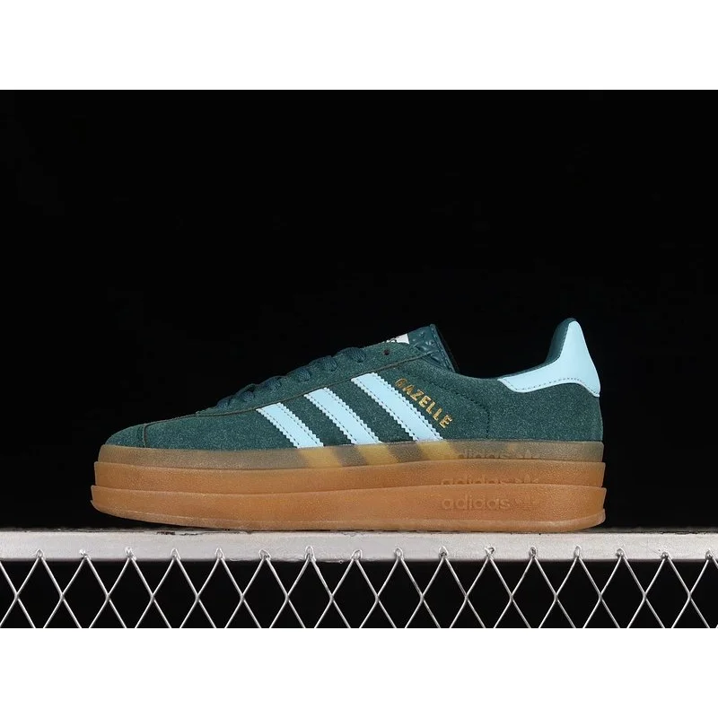 Adidas Adidas Gazelle Green/Blue Sneakers Green - 1