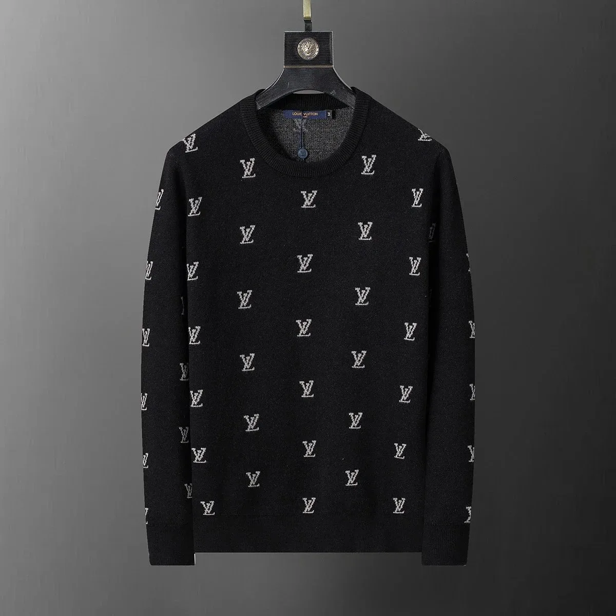 Louis Vuitton Louis Vuitton LV Monogram Sweater Black Black