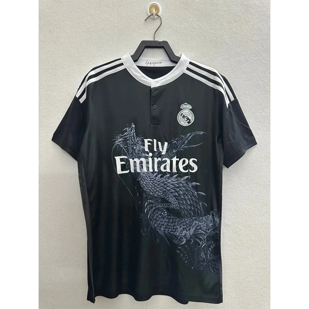 Adidas Adidas Classic Football Real Madrid Black Dragon Jersey Black - 1